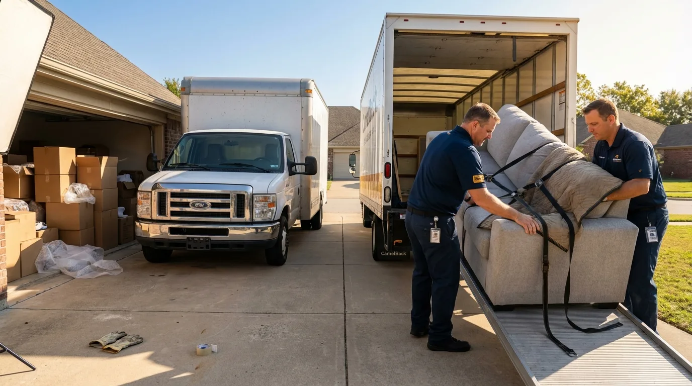 DIY truck vs professional crew comparison in New London